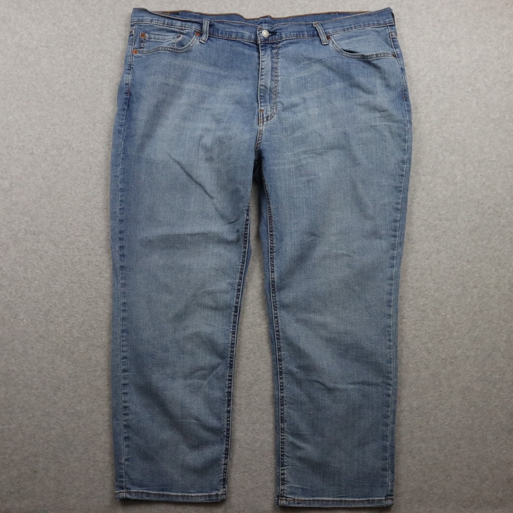 Levi's 541 Jeans Mens 46x27 Athletic Taper 5-Pocket Stretch Flex Denim Blue